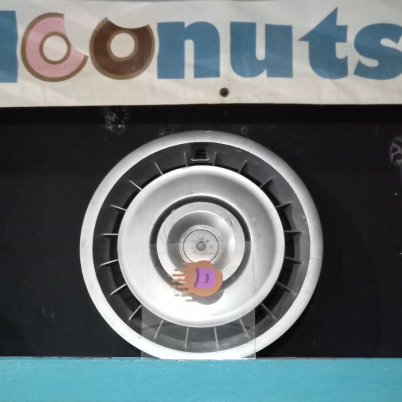 Rare Wheel Dop Turbin Cover Penutup Velg Kaleng BMW E34 518i 520i 530i R15 Wildop Wheeldop