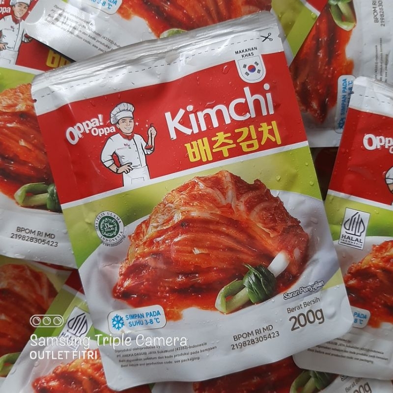 

HALAL || [200gr] OPPA Kimchi Sawi Fresh Korea