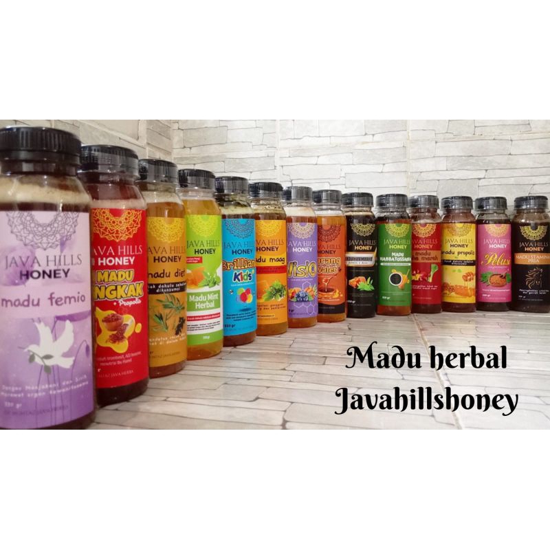 

MADU HERBAL JAVAHILLS HONEY UKURAN 320GR