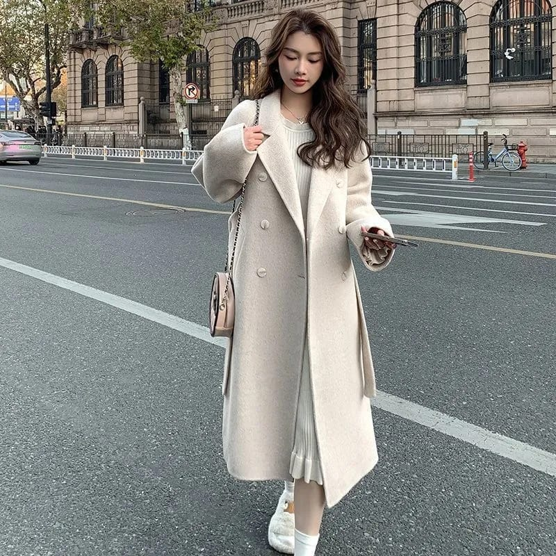 JAKET LONG BLAZER COAT IMPORT COAT POCKET KATUN IMPORT BY OURPLACE
