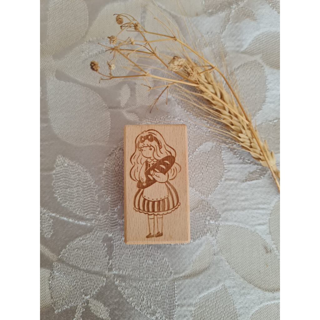 

Sho Little Happiness Coffee Stamps - Baguette Girl