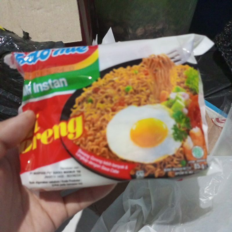 

paket Indomie goreng 6pcs+ buble