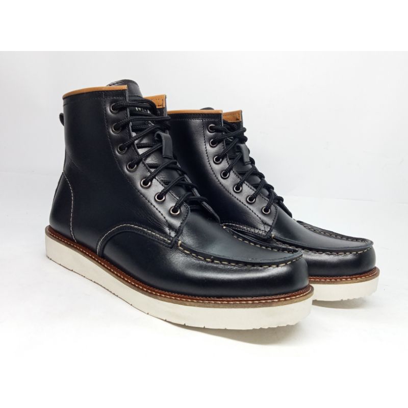 BESTPROMO SEPATU MODEL REDWING MOCTOE BOOTS SEPATU REDWING ORIGINAL TEATHER FHASION PRIA