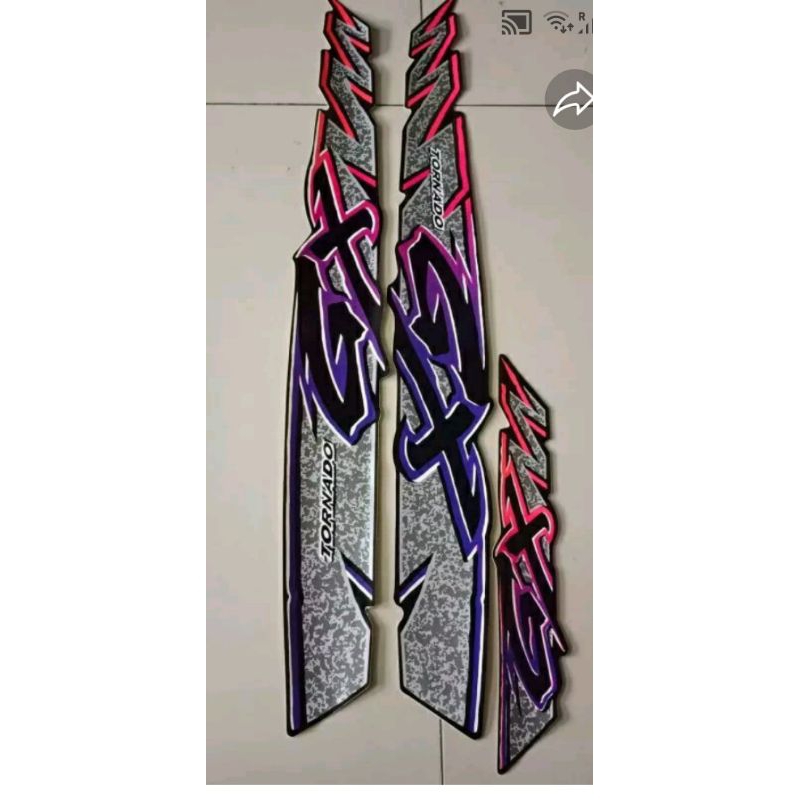 STRIPING STIKER SUZUKI TORNADO GX