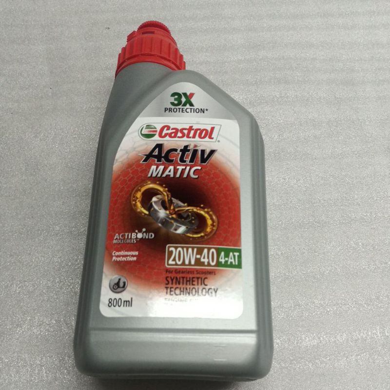 OLI CASTROL ACTIVE MATIC 0,8L 20W-40 ORI