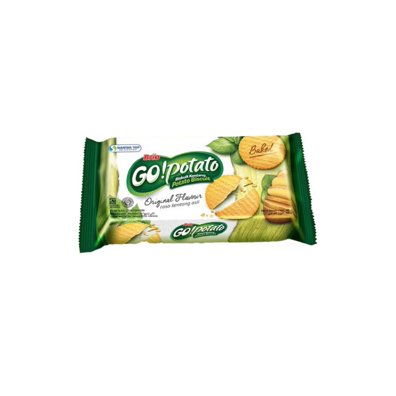 

Brio Go! potato 60g snack biskuit kentang