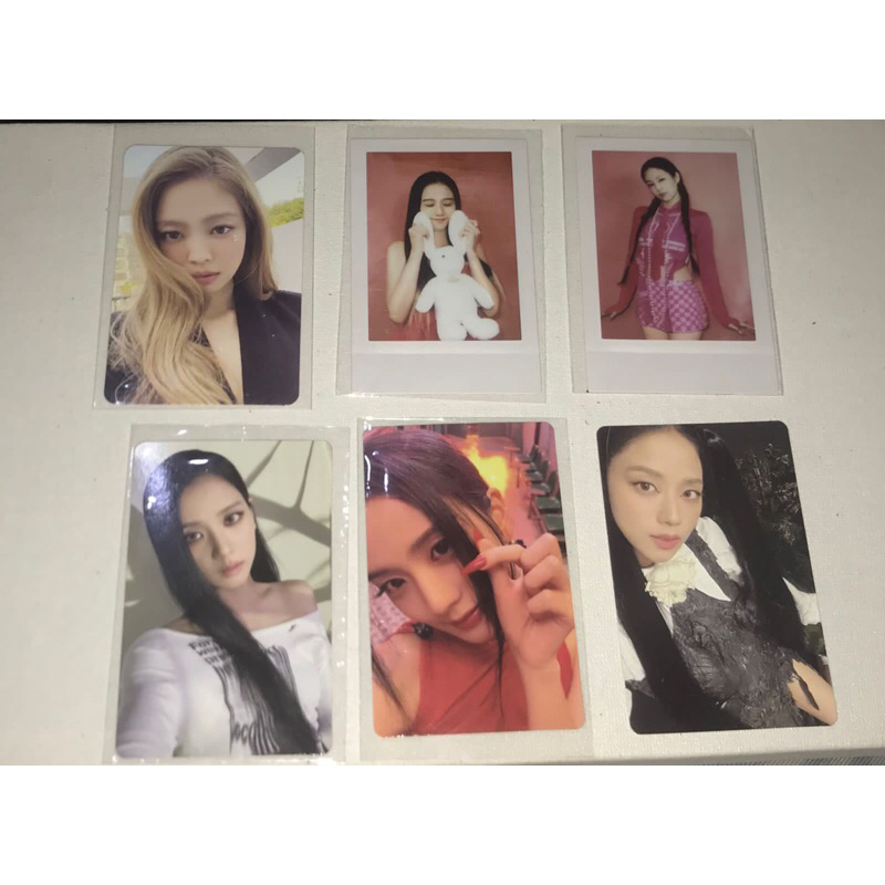 Photocard jennie jisoo Official