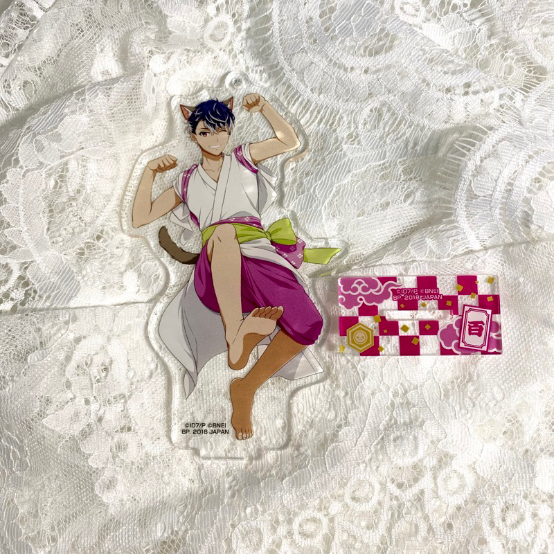 idolish7 ainana momo acrylic stand neko
