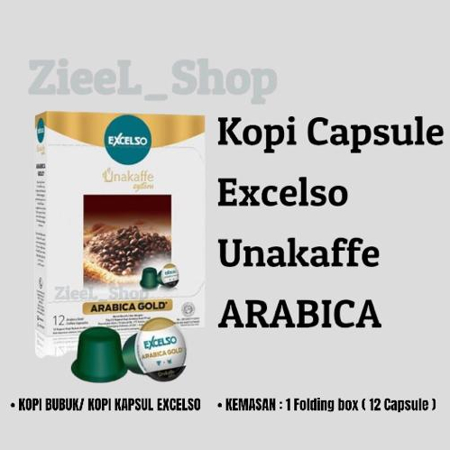 

Kopi kapsul Excelso Unakaffe Arabica Gold