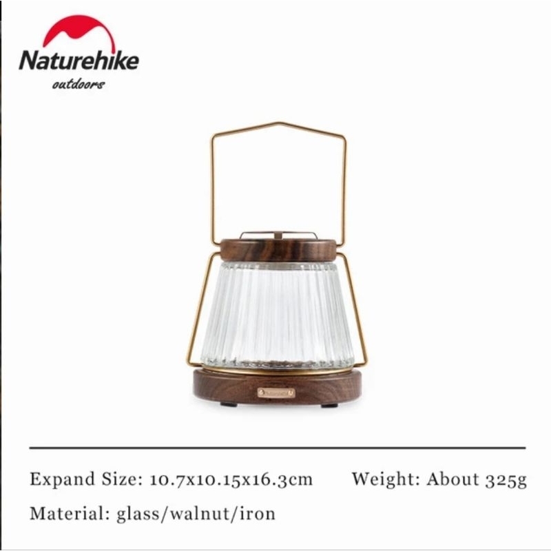 HOLDER TEMPAT LAMPU LILIN NATUREHIKE CNH22DQ018