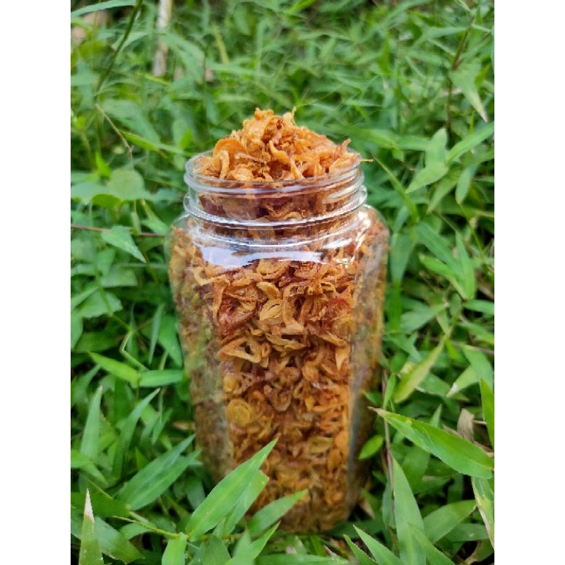 

[TERMURAH] BAWANG GORENG ASLI tanpa tepung 1 toples 190g