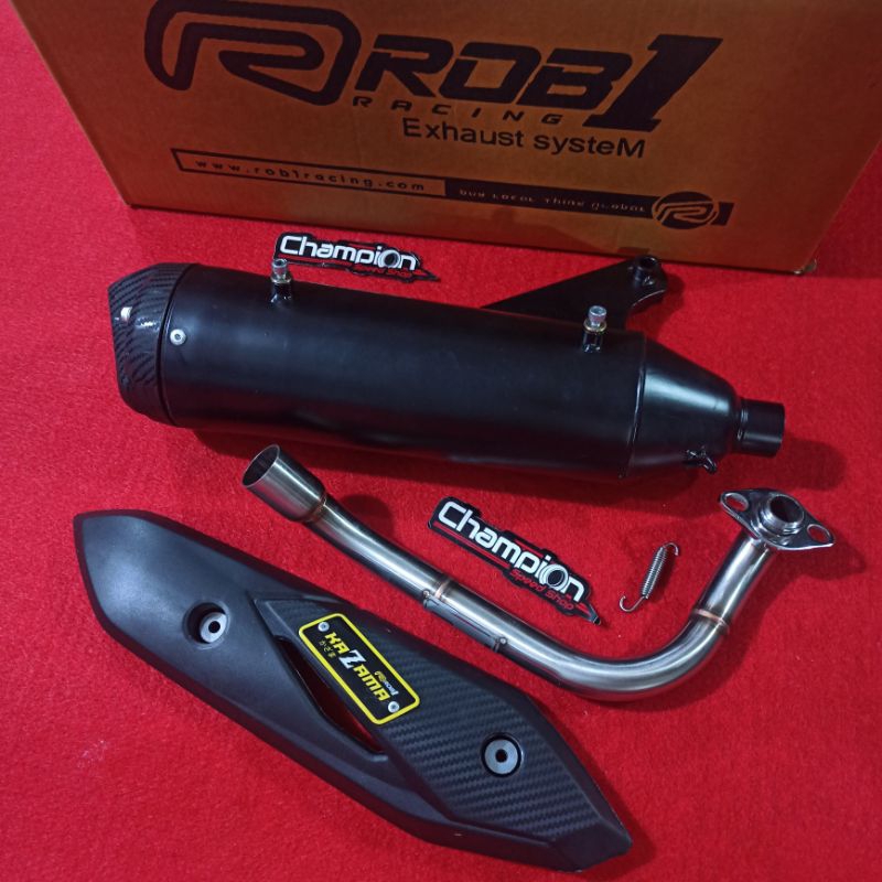 Knalpot Standar Racing ROB1 KAZAMA Scoopy FI ESP Spacy FI UP TO 2019