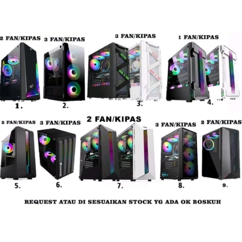 paket cpu core i7 vga 8Gb ddr5 ram16 ssd 256 HD 1TB