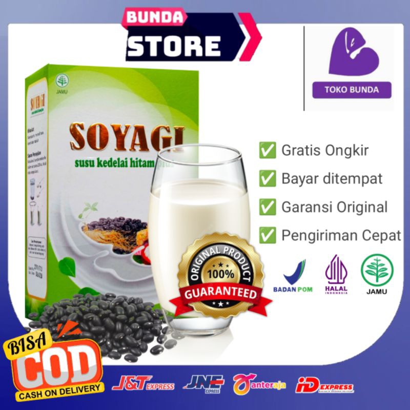 

Susu kedelai hitam plus Herbal SOYAGI