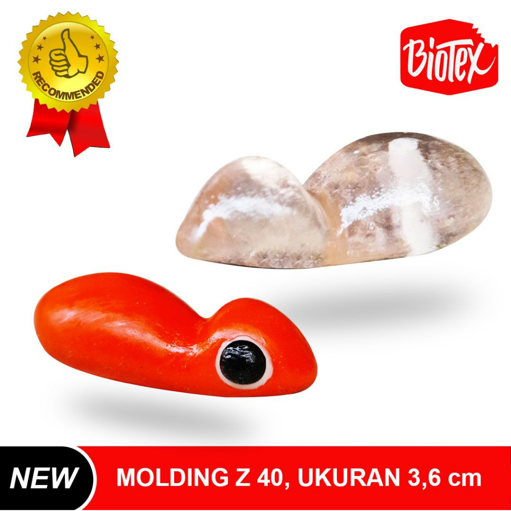 Molding Soft Frog No Z-40 panjang 3,6 cm