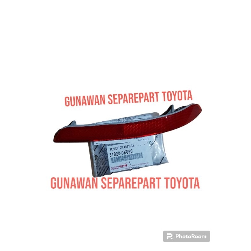 REPEKTOR BEMPER BELAKANG KIRI LH TOYOTA INOVA REBON THN 2017-2019 ORIGINAL