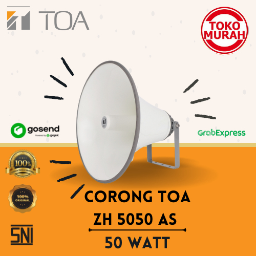 TOA Horn Speaker ZH-5050 AS Corong Speaker 50 Watt KURIR EKSPEDISI