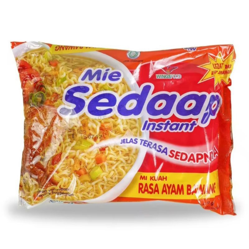 

mie instan sedaap rasa ayam bawang 80 gr isi 5