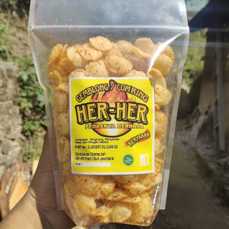 

Gemblong/Comring mini Pedas HerHer 350gram