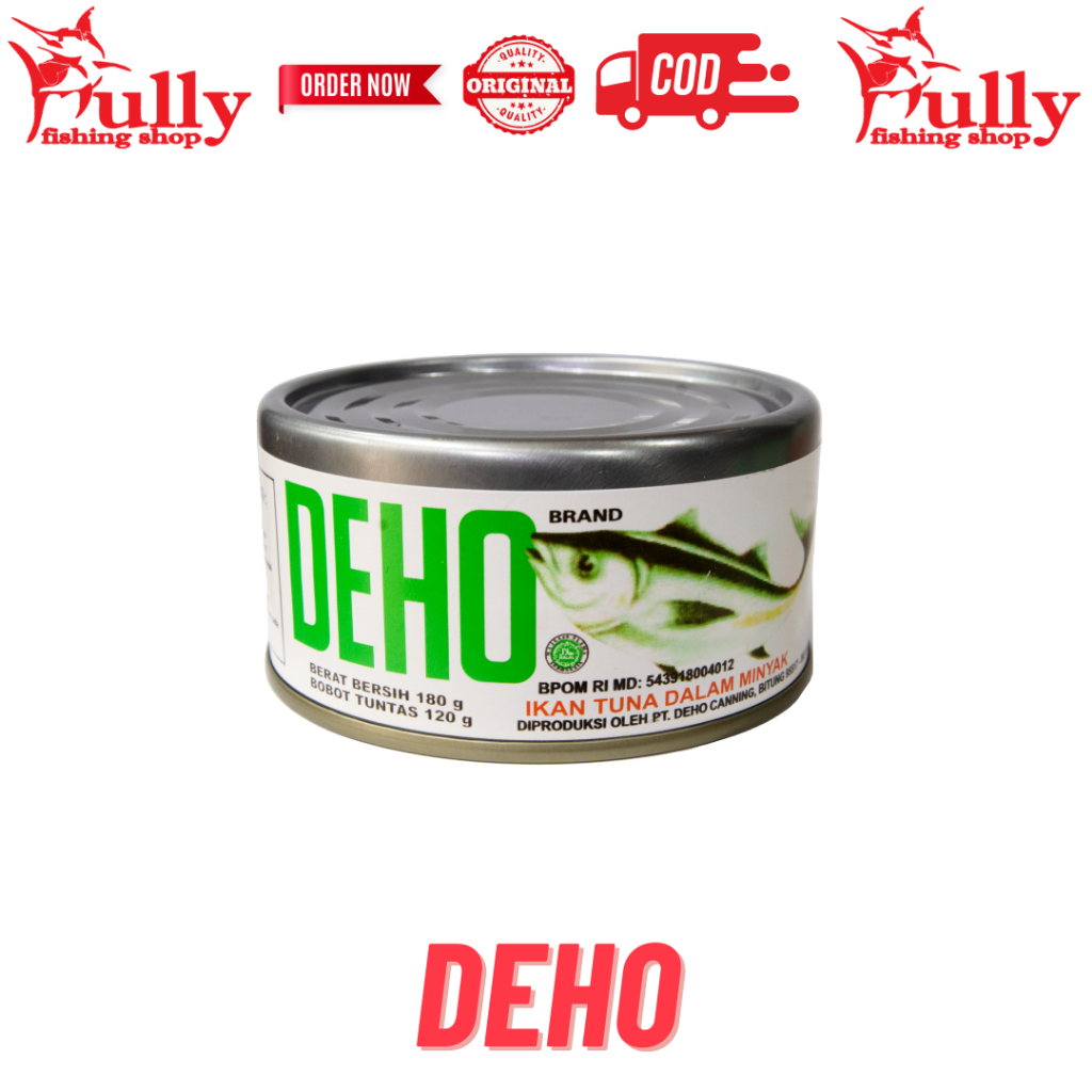 

Ikan Tuna - Deho Kaleng 180gr