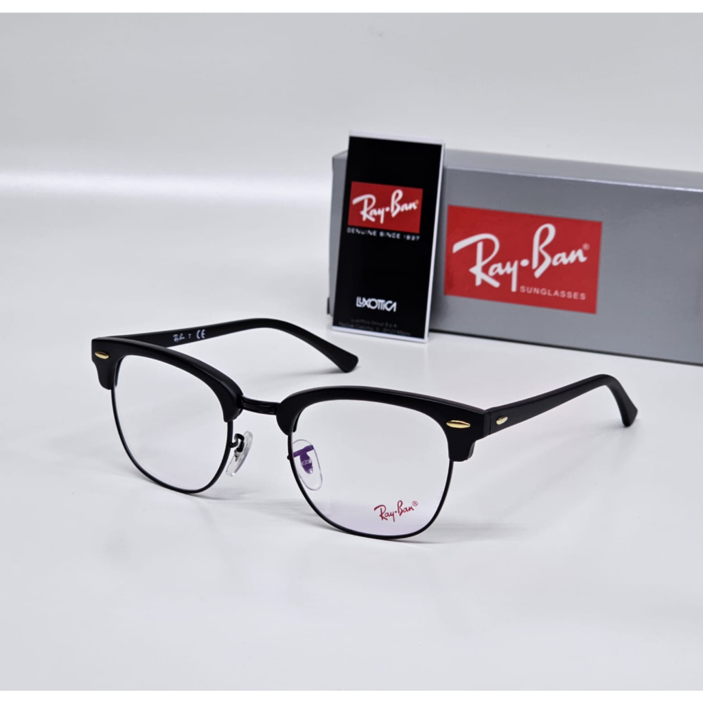NEW FRAME KACAMATA PRIA/WANITA UNISEX RB.5154 SIZE 51-21-140 TL.44-LF.145 AUTHENTIC FULLSET