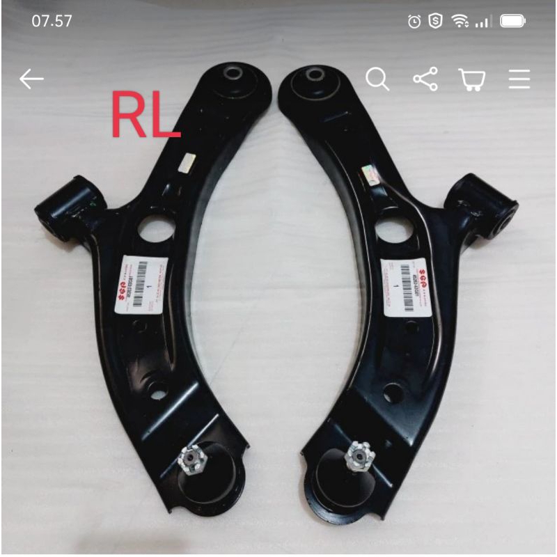 Lower arm Suzuki Ertiga 1 set kiri kanan