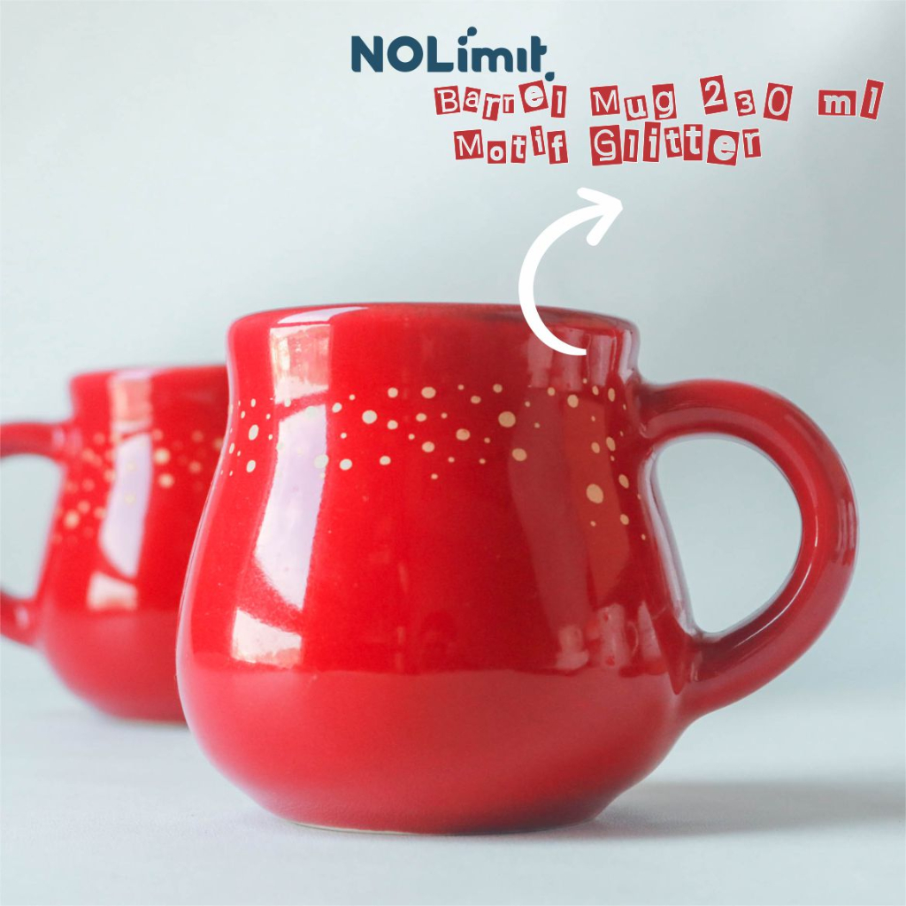 NOLIMIT MUG KERAMIK CANGKIR UNIK DESIGN SET HADIAH PERNIKAHAN  ( LIMITED STOK)