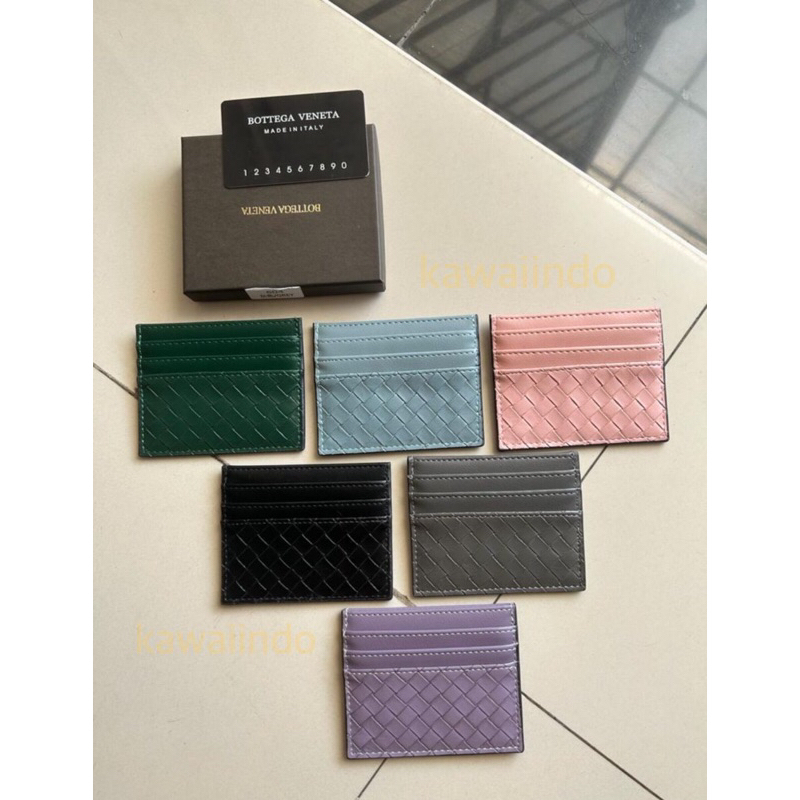 BV01 CARD HOLDER - DOMPET BV B V WEBE FASHION KARTU FREE BOX