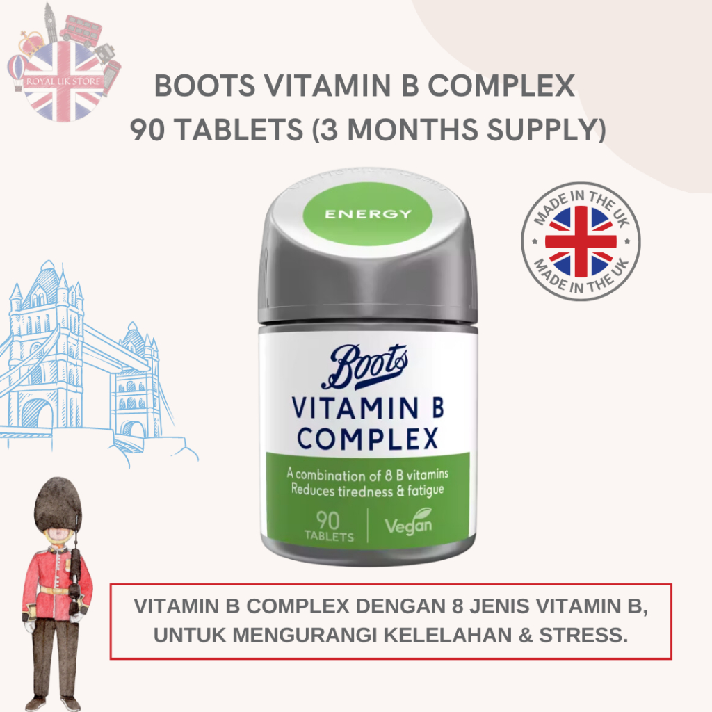 Boots UK Vitamin B Complex / Multivitamin/ Vitamin D Vitabiotics/ Berocca Vitamin C Effervescent [10