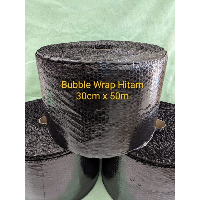 

Bubble Wrapp Hitam 40 cm x 50 meter