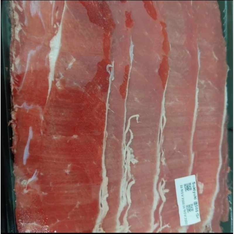 

SUKIYAKI SLICE BEEF 500 GRAM - YAKINIKU, SHABU, BARBEQUE
