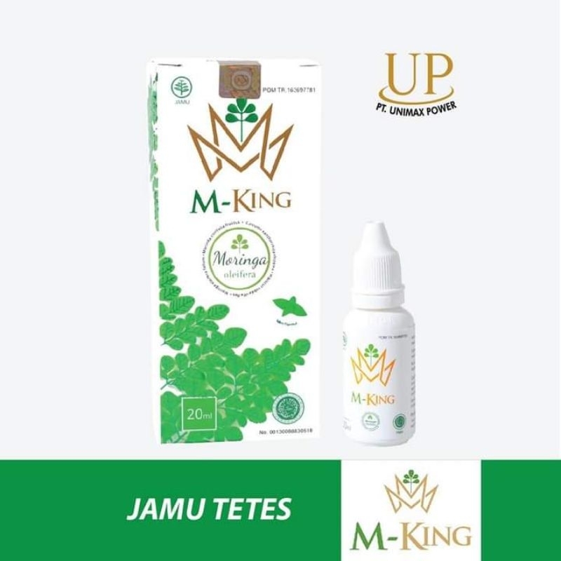 MKING MORINGA KING/JAMU TETES HERBAL/ORIGINAL100%