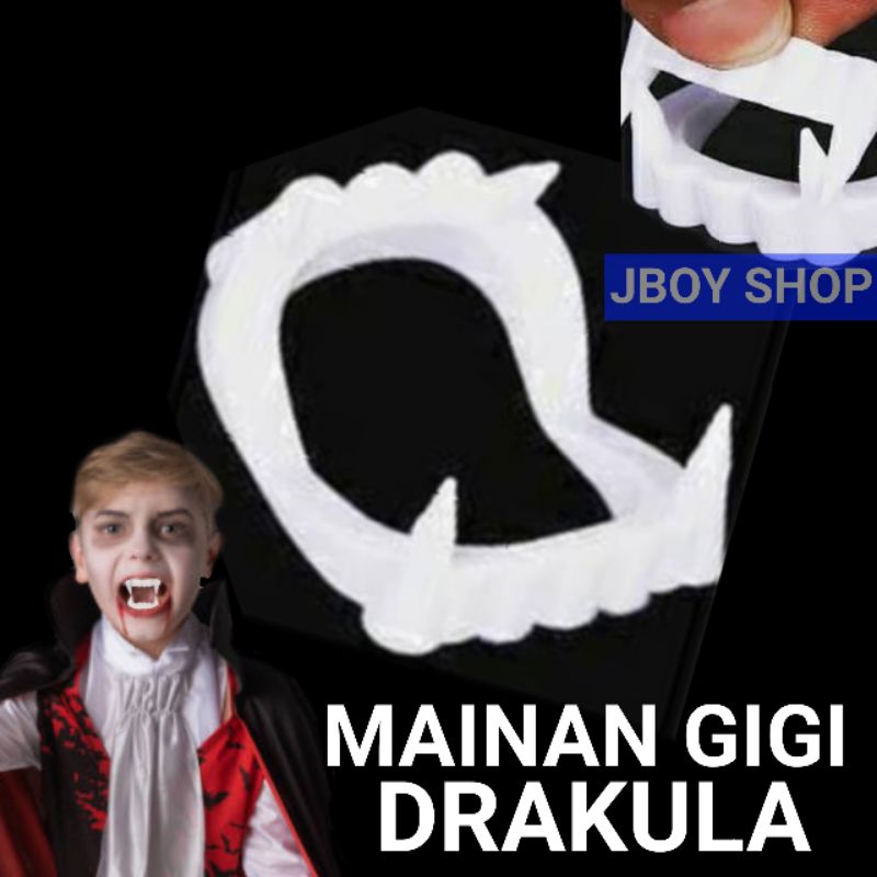 MAINAN GIGI DRAKULA / MAINAN GIGI TARING / MAINAN SIMULASI / MAINAN GIGI PALSU