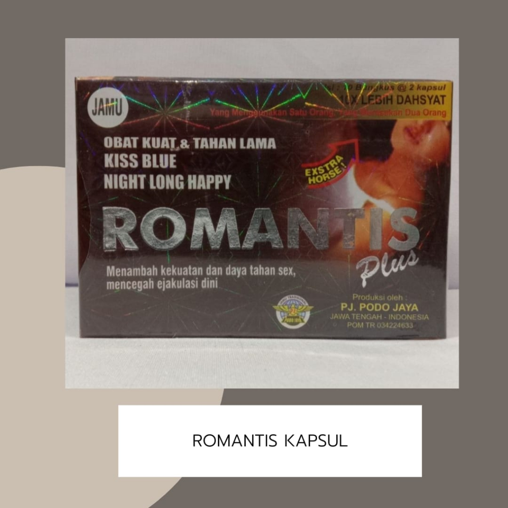 Sedia Jamu Herbal Romantis Kapsul Original