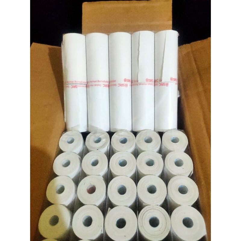 

paket 10 pcs kertas thermal cetak SRC 57*30mm