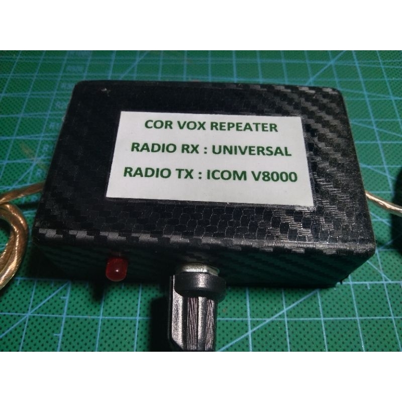 COR VOX REPEATER RIG , RADIO RX UNIVERSAL , RADIO TX ICOM V8000