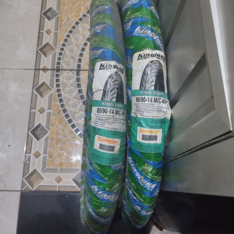 BAN LUAR KINGLAND 80/90X14 BUAT MOTOR MATIC