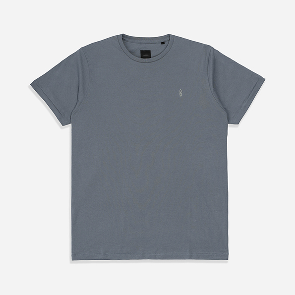 Warning Clothing - Reverie 2 Kaos Pria Polos Abu Abu Lengan Pendek | T-Shirt Stone Grey