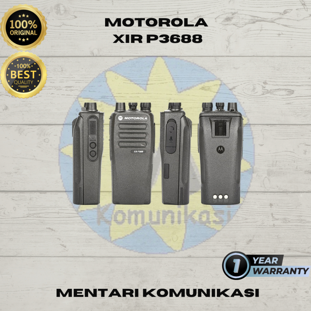 HT Motorola XIR P3688 - Motorola xir p3688 VHF UHF - Original