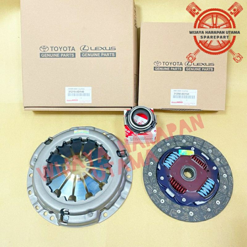 Kopling Fullset Etios Valco Kampas Kopling Set Dekrup Etios Valco Original Garansi