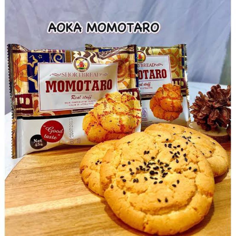 

MOMOTARO Shortbread by Aoka Cookies [1 pcs]