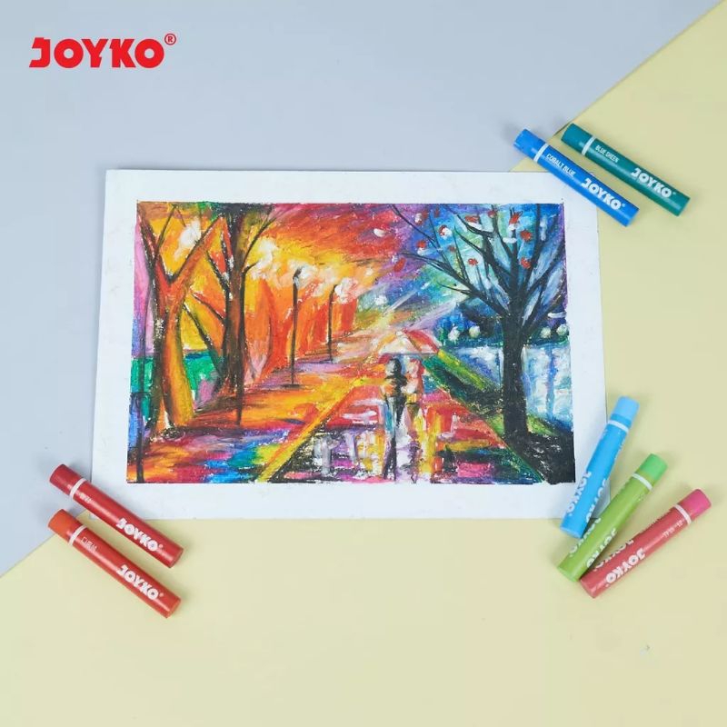 

oil pastel joyko / titi crayon joyko / crayon batang joyko / cat batang joyko