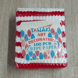 

Kertas CRAPE/ Krep Potong Merah Putih/Hiasan HUT RI