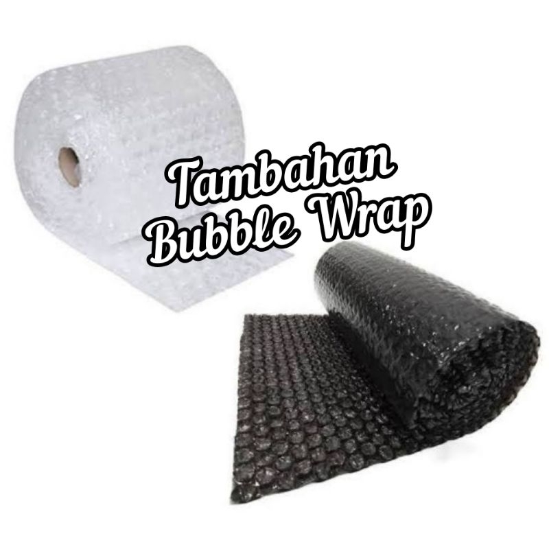 

Tambahan Bubble Wrap UNTUK DOUBLE SAFETY PRODUK YANG KAMU PESAN