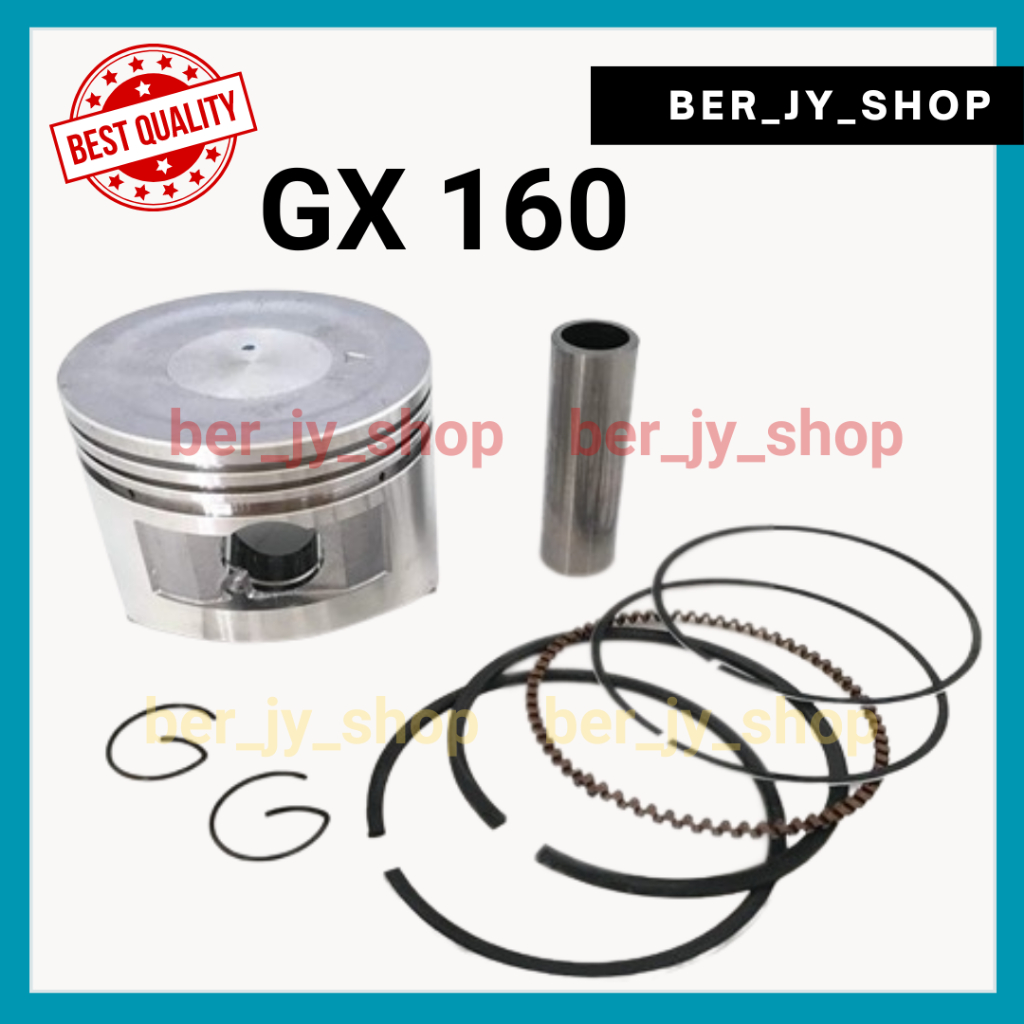 GX160 - PISTON ASSY STD SEHER KOMPLIT  Mesin GX160 GX 160