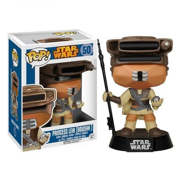 FUNKO POP STAR WARS NO 50 PRINCESS LEIA BOUSHH