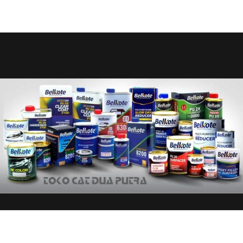 CLEAR PERNIS BELKOTE 4100 CLEAR PU 4.1 PERNIS ANTI GORES PENGKILAP MOBIL MOTOR