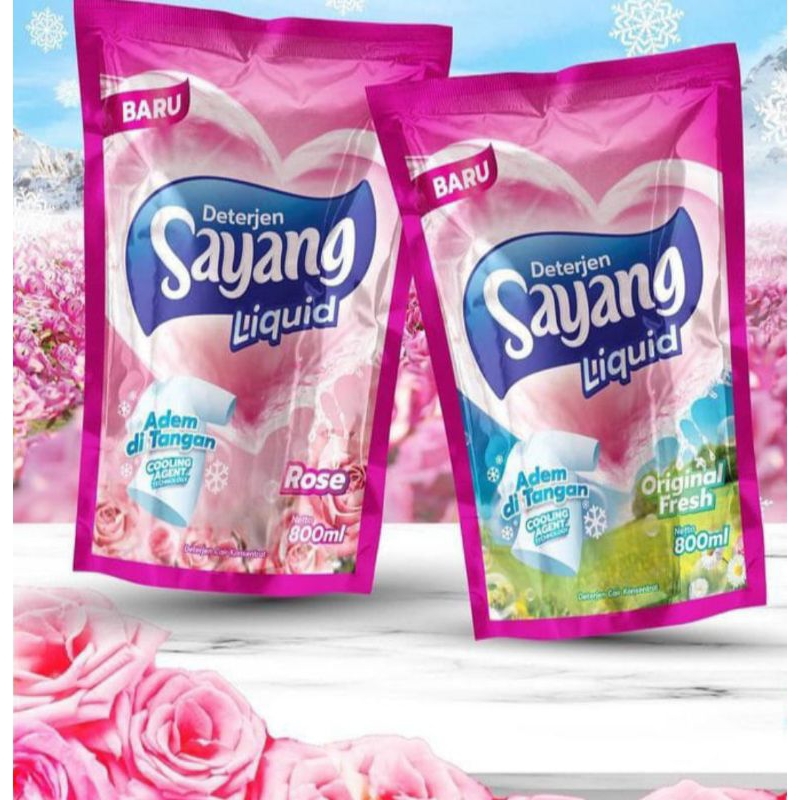 DETERGEN CAIR SAYANG 800ml