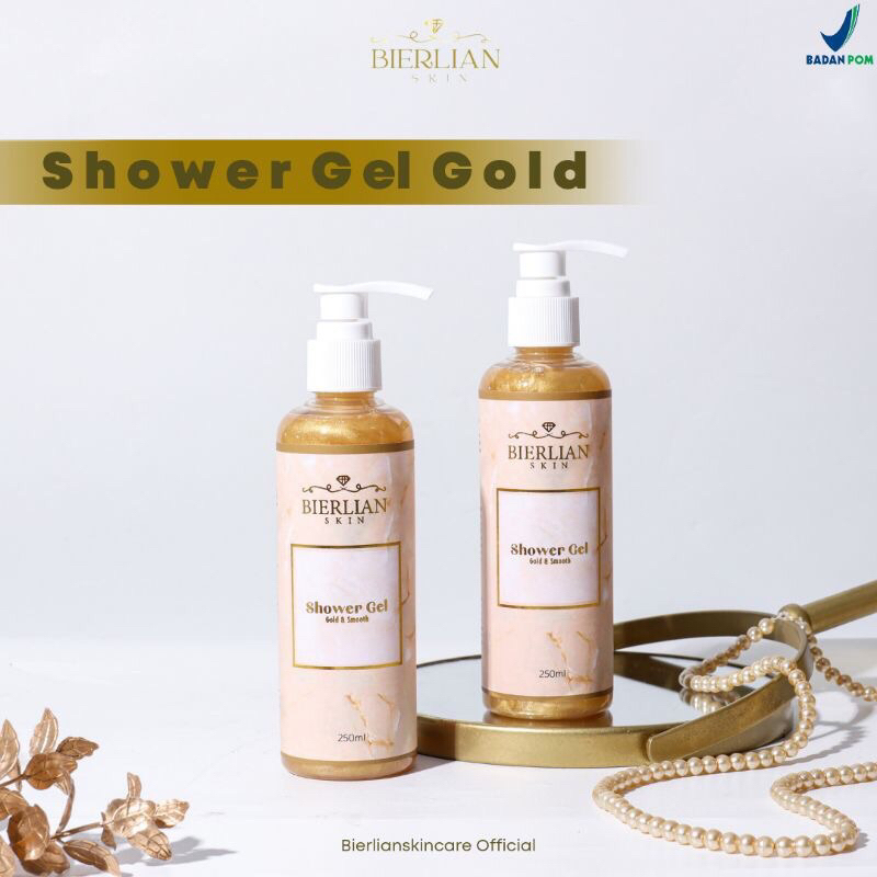 BIERLIAN SKINCARE SHOWER GEL GOLD WHITENING BPOM