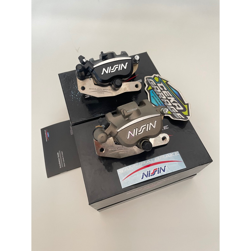 KALIPER DEPAN DISK 220 MM 260 MM NISSIN SAMURAI BEAT- SCOOPY-VARIO-SPACY-GENIO Kaliper Nissin Samura